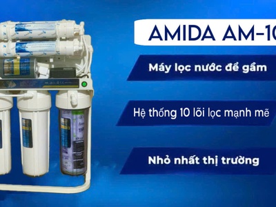 Máy lọc nước RO Amida để gầm Am-10 nhỏ gọn tiện lợi 0