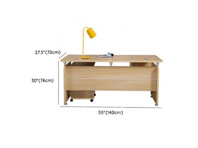 Bàn Giám Đốc Gỗ Công Nghiệp MDF Kèm Tab Di Động Đa Năng 0