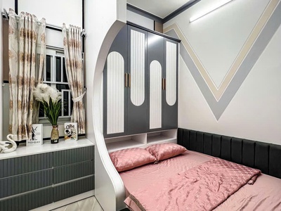 Nhà trệt lầu mới đẹp - Full nội thất - Hẻm 553 đường 30/4 - Gần chợ Da Liễu 9