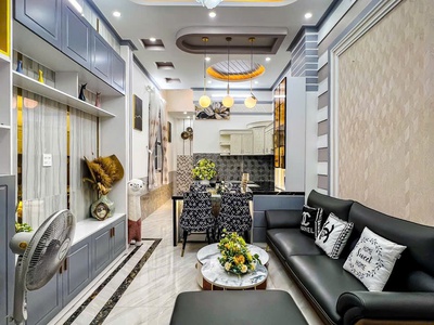 Nhà trệt lầu mới đẹp - Full nội thất - Hẻm 553 đường 30/4 - Gần chợ Da Liễu 6