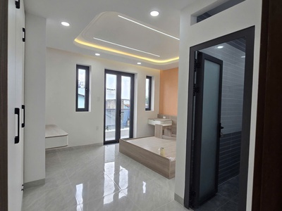 Nhà đẹp Bình Tân gần KDC Vĩnh Lộc   full nội thất   3 lầu 9