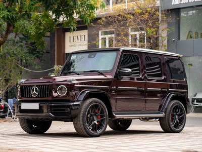 Bán Mercedes G63 AMG 2021 màu đỏ mận, chạy lướt 2
