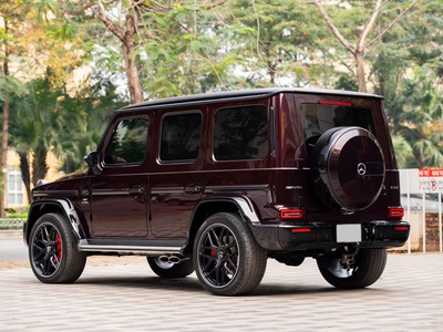Bán Mercedes G63 AMG 2021 màu đỏ mận, chạy lướt 3