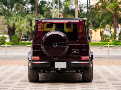 Bán Mercedes G63 AMG 2021 màu đỏ mận, chạy lướt 4