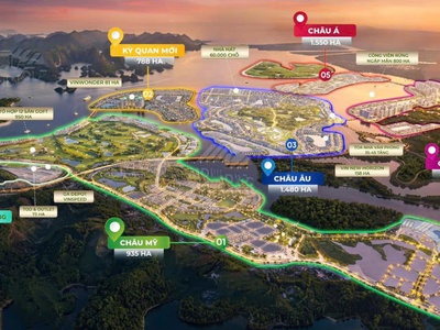 Bán biệt thự song lập vinhomes global gate hạ long, view quan kỳ quan thế giới. dt 162m , mặt tiền 4