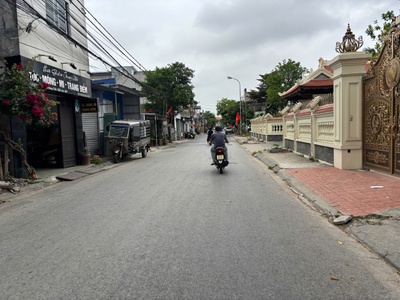 Bán đất mặt đường Cát Linh   Tràng Cát dt 55,5m2 lô góc tặng kèm nhà cấp 4 cho thuê  chỉ 3 Tỷ550t 1