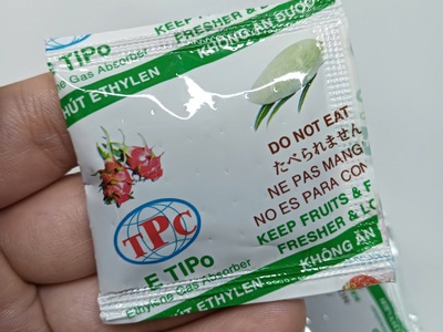 Tăng chất lượng trái cây xuất khẩu với gói hút Ethylene ETIPO chuyên dụng 2