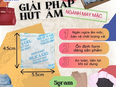 Gói hút ẩm có giúp quần áo giữ form, không bị mốc khi đi xa 2