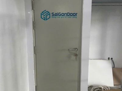 Cửa thép chống cháy 1 cánh 0