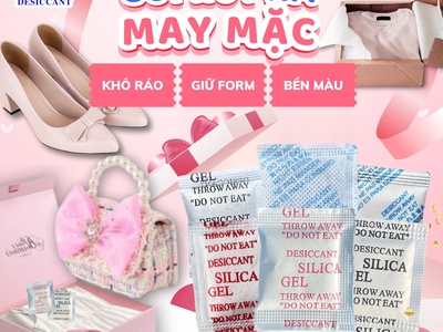 Gói hút ẩm cho hàng dệt may, nón, mũ 2
