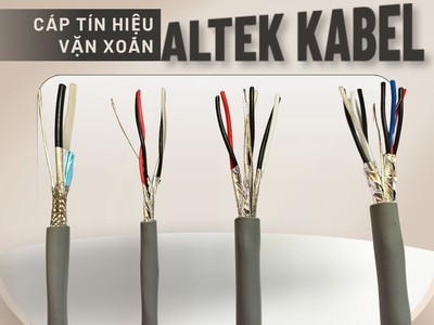 Cáp tín hiệu vặn xoắn cho PLC, tủ điện 1