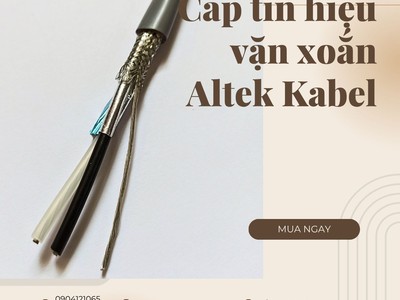 Cáp tín hiệu vặn xoắn cho PLC, tủ điện 2