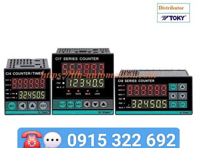 Bộ đếm công nghiệp CI4 / CI7 / CI8 TOKY 0