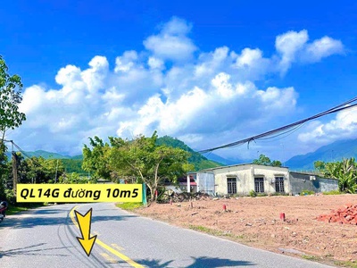 Cơ hội có 1-0-2: Đất mặt tiền QL14G, xe cộ qua lại tấp nập, sinh lời cực tốt. 0