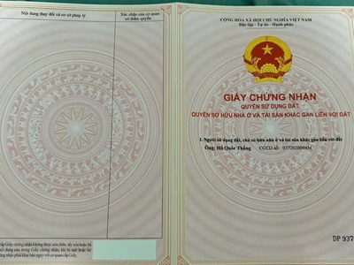 Chính chủ bán siêu phẩm đất đẹp 2 mặt tiền đường nhựa 0