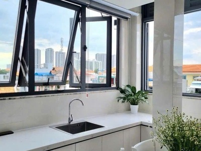 Quận 7, căn hộ dịch vụ 6 tầng, 35 phòng, 12x15m, 65 tỷ, tại kdc tân quy đông, bán gấp 4