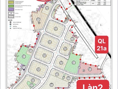 Lô đất mặt đường ql21 mở rộng 80m tại lục quân - liên hệ e giá tốt 1