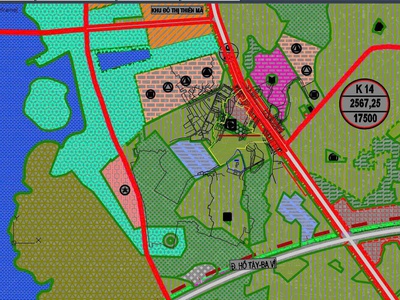 Lô đất mặt đường ql21 mở rộng 80m tại lục quân - liên hệ e giá tốt 2