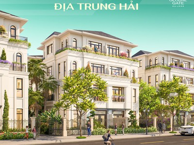 Lộ diện phối cảnh biệt thự song lập đơn lập PK Châu Mỹ Vinhomes Global Gate Hạ Long 1