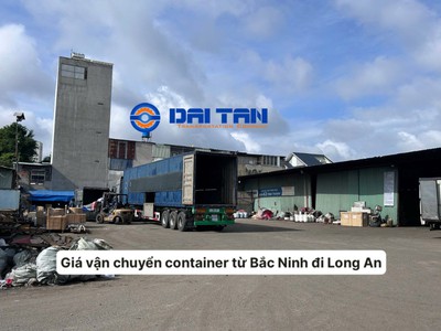Giá vận chuyển container từ Bắc Ninh đi Long An 0