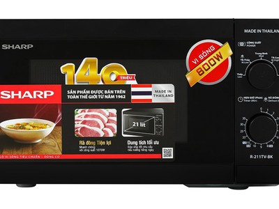 Lò Vi Sóng Sharp R-211TV-BK 21L 0