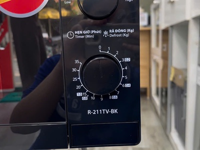 Lò Vi Sóng Sharp R-211TV-BK 21L 7