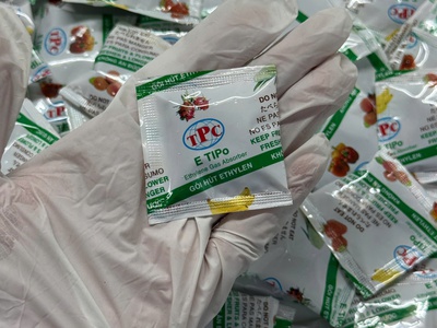 Gói ETIPO   Giải pháp hút khí Ethylene giúp bảo vệ trái cây tươi lâu 1