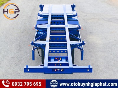 Rơ mooc xương 3 trục 40 feet THACO 8 và 12 khóa 2