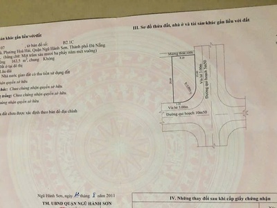 Bán lô đất góc 2 mặt tiền đường tân trà và nguyễn bá ngọc 0