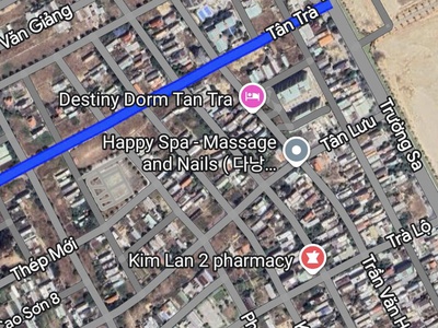 Bán lô đất góc 2 mặt tiền đường tân trà và nguyễn bá ngọc 1