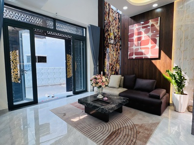 Bán nhà lô góc đường Thống Nhất   sát Cityland   Lotte Mart   full nội thất, có phòng ngủ trệt 2