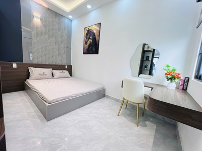 Bán nhà lô góc đường Thống Nhất   sát Cityland   Lotte Mart   full nội thất, có phòng ngủ trệt 3