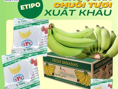 Gói chống chín trái cây hút khí ethylene 8