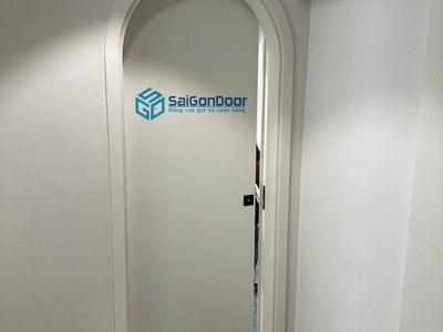 Cửa vòm gỗ MDF 1