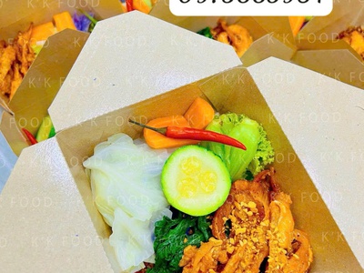 Hộp giấy Kraft nắp gài 1