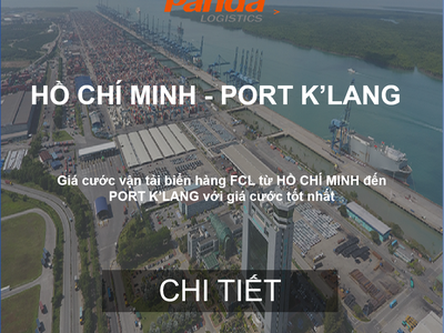 Giá Cước Tàu Biển Từ Hồ Chí Minh Đến Port K lang 0