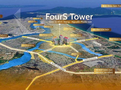  3,9 TỶ CHO CĂN HỘ CAO CẤP 120m  CÓ SÂN VƯỜN  Sun FourS Tower Đà Nẵng 0