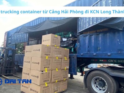 Giá trucking container từ Cảng Hải Phòng đi KCN Long Thành 0