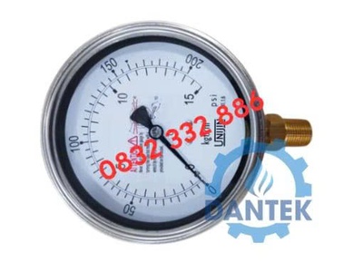 Dantek phân phối Đồng hồ áp suất Unijin P254 ở Hải Phòng đáp ứng đo áp chính xác 0
