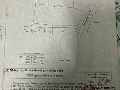 Đất đường nhựa, sát dự án vin, tân thới nhì, hóc môn, tp. hcm 1