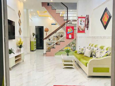 Nhà mới 4 tầng, hẻm xe hơi gần Lê Văn Lương 1