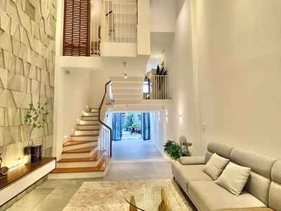 Siêu phẩm gò vấp   nhà mới, hẻm 8m, full nội thất, có dòng tiền 3