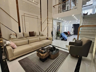 Nhà đẹp gò vấp   hẻm 6m có lề   gần emart phan huy ích 1