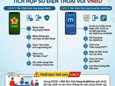 Cách kiểm tra thông tin chính chủ MobiFone và chuẩn hóa thông tin 0