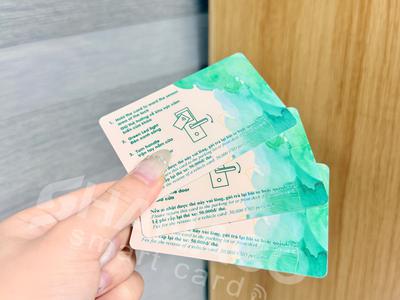 Thẻ khóa phòng khách sạn RFID 13.56MHz 125 mhz 1