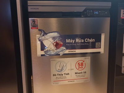 Máy rửa bát Hitachi HDF-F146VX , HDF-F158CVGB 3
