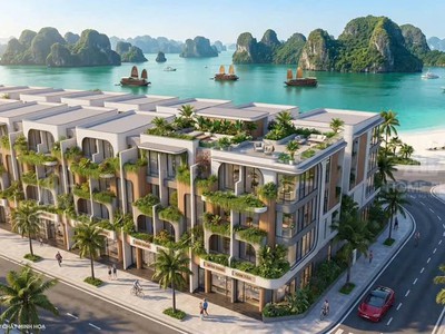 VINHOMES Hạ Long Xanh - SIÊU PHẨM Nhà Phố LÔ GÓC chỉ từ 2,97 TỶ 30 . HTLS 18-60 Tháng 2