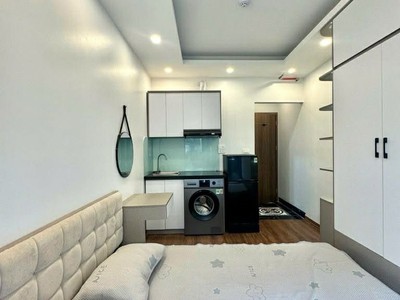 CHDV xây mới gần phố Tôn Thất Tùng 9 phòng full nội thất ngõ nông thông dòng tiền 600 triệu/ năm 4