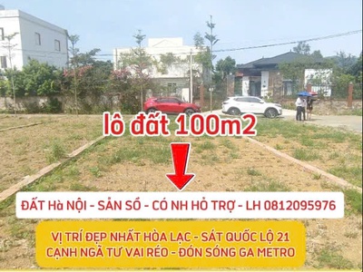 Bán gấp mảnh đất 100m2 giá đầu tư ngay lõi khu công nghệ cao 1
