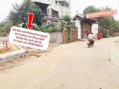 Bán gấp mảnh đất tiềm năng ngay sát đh quốc gia hà nội - chỉ 3tỷ2 1